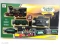 New electric music smoke light engineering rail train set 24pcs