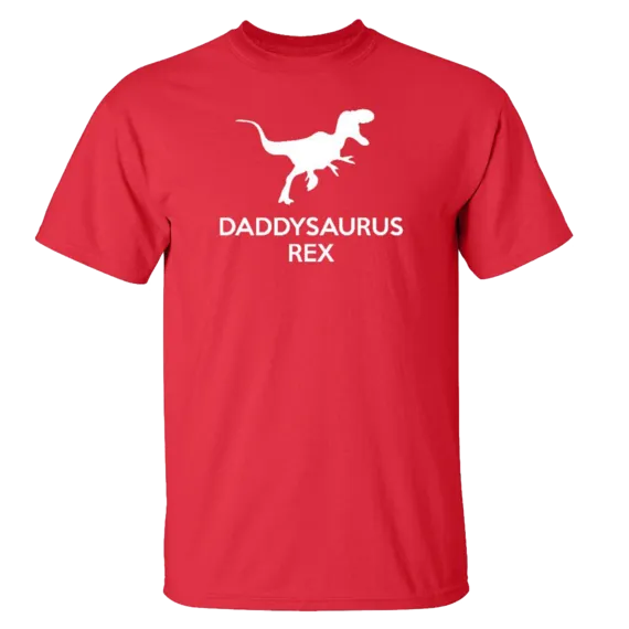 Daddysaurus Rex Adult T Shirt