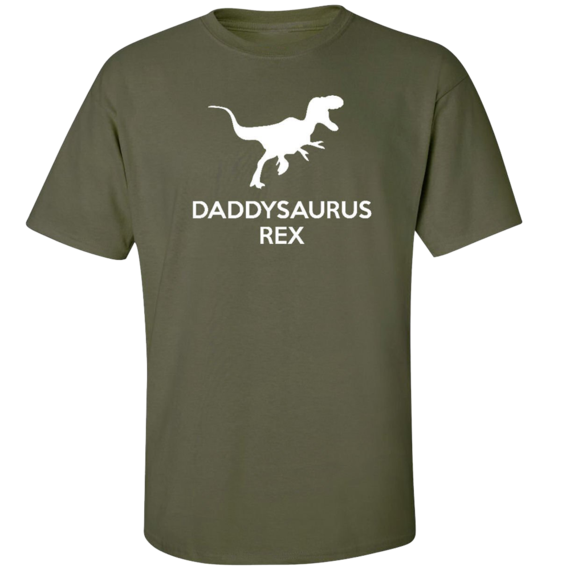 Daddysaurus Rex Adult T Shirt