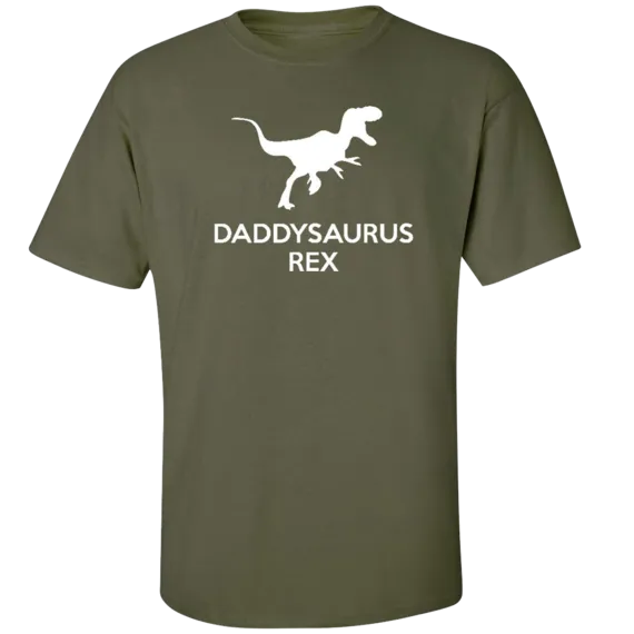 Daddysaurus Rex Adult T Shirt