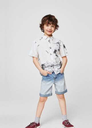 Floral Print Buttoned