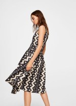 Floral Print Buttoned