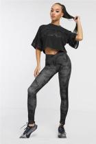 Floral Print Buttoned