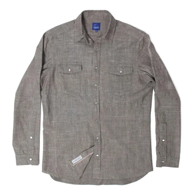Grey Oxford Shirt