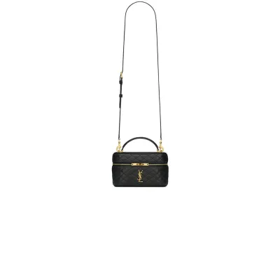 YSL GABY lambskin cosmetic bag