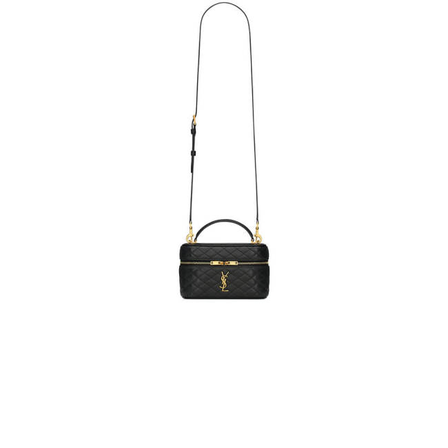 YSL GABY lambskin cosmetic bag