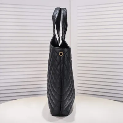 YSL Icare quilted lambskin oversized shopping bag(High-end grade)