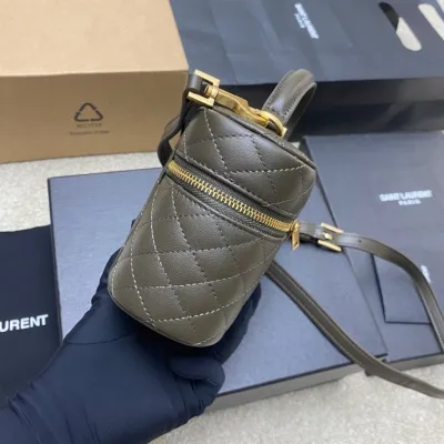 YSL GABY lambskin cosmetic bag