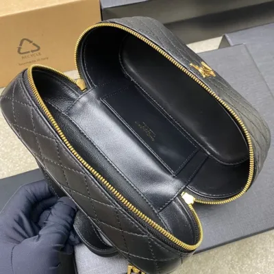 YSL GABY lambskin cosmetic bag