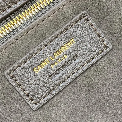 YSL LE 5 A 7 BEA IN GRAINED LEATHER