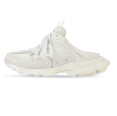 Women's Balenciaga track mule white