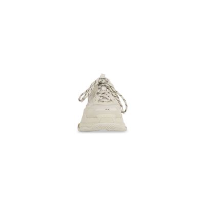 WOMEN'S  BALENCIAGA  TRIPLE S SNEAKER IN BEIGE