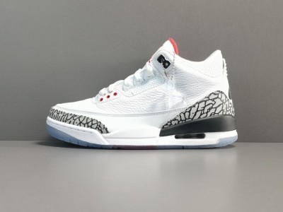 Jordan 3 Retro Free Throw Line White Cement