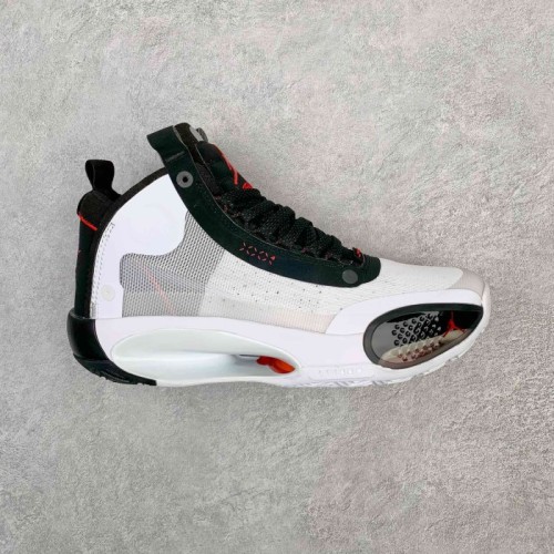 Jordan XXXIV White Black Red