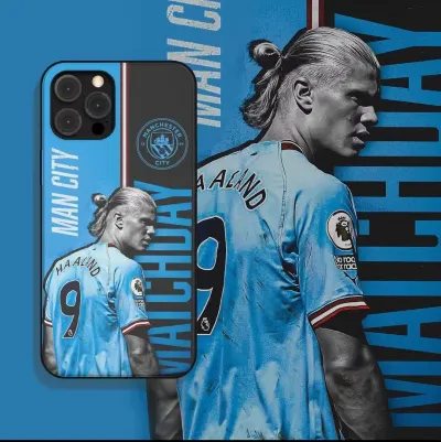 Manchester City themed phone case