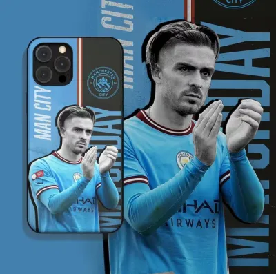 Manchester City themed phone case