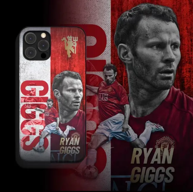 Manchester United themed phone case
