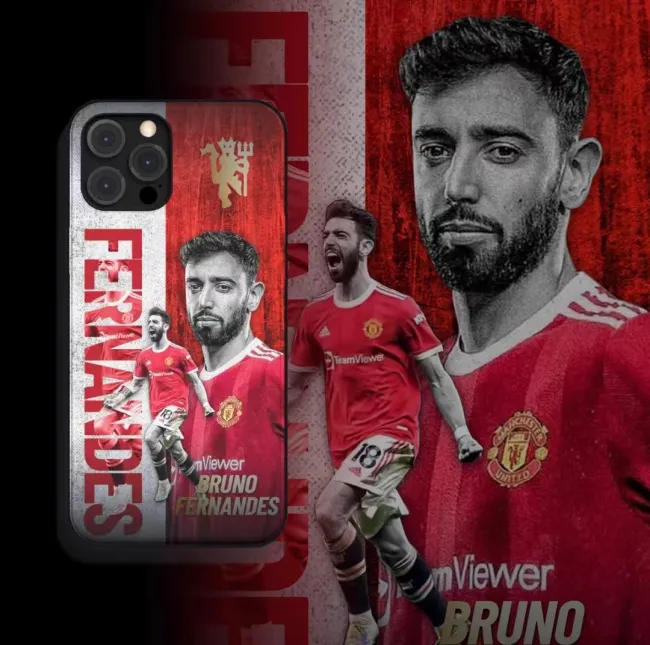 Manchester United themed phone case