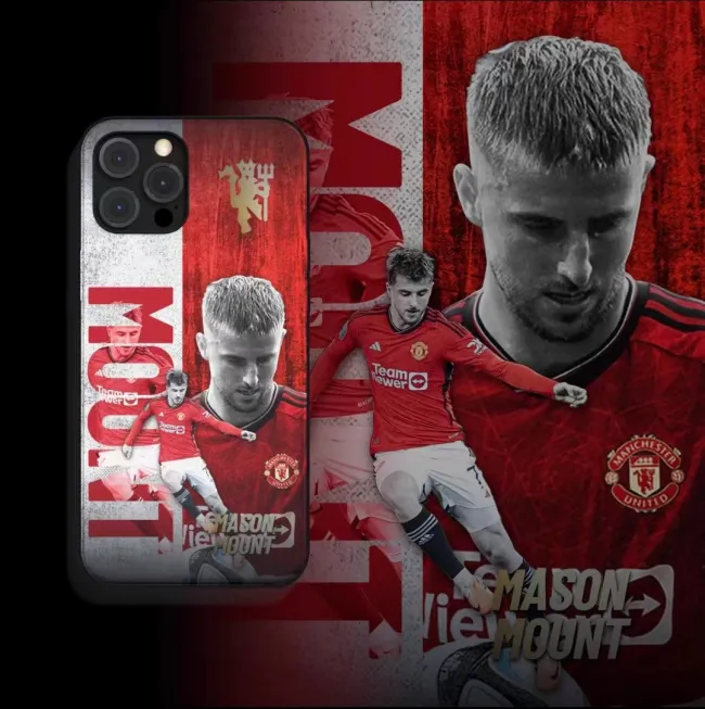 Manchester United themed phone case