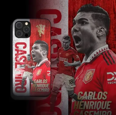 Manchester United themed phone case