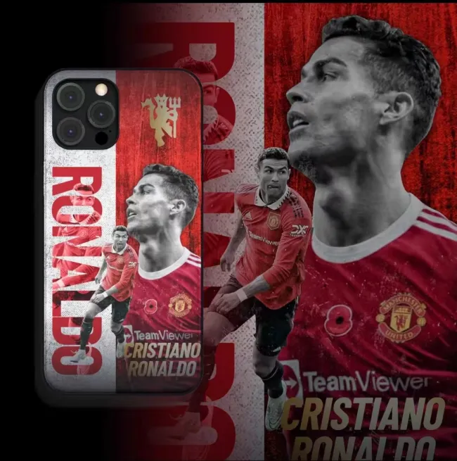 Manchester United themed phone case