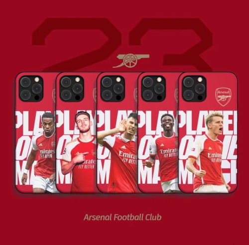 Arsenal themed phone case