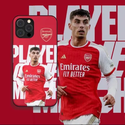 Arsenal themed phone case