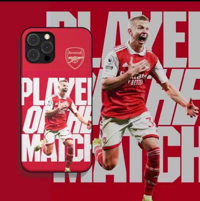 Arsenal themed phone case