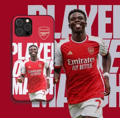 Arsenal themed phone case