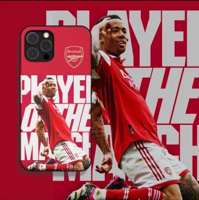 Arsenal themed phone case