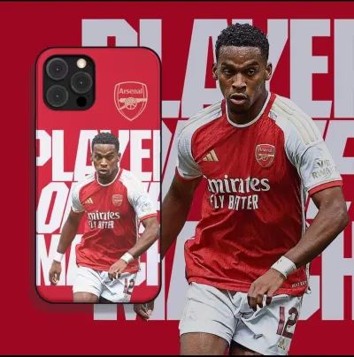 Arsenal themed phone case