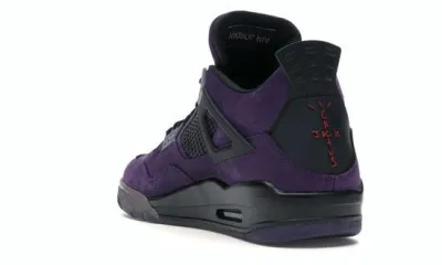 Jordans 4 Retro Travis Scott Purple CI1184-146