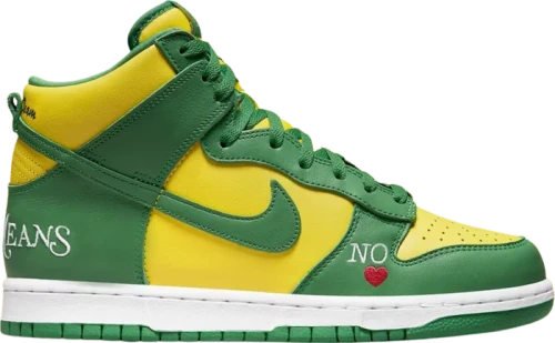 Supreme x Dunk High SB 'By Any Means - Brazil' DN3741-700