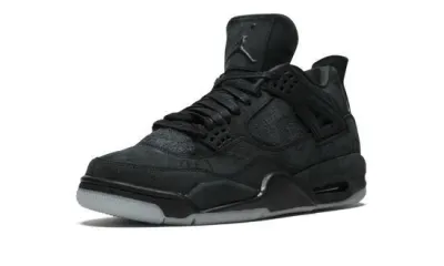 Air Jordans 4 X KAWS 'Black' 930155-003