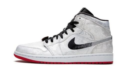 Air Jordans 1 Mid X CLOT White CU2804-100