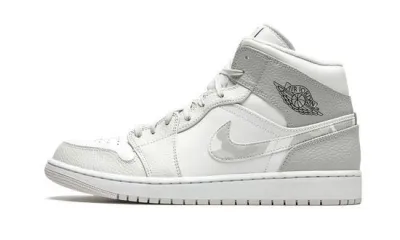 Air Jordans 1 Mid White Camo'