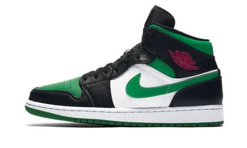 Air Jordans 1 Mid 'Incredible Hulk' 554724-067
