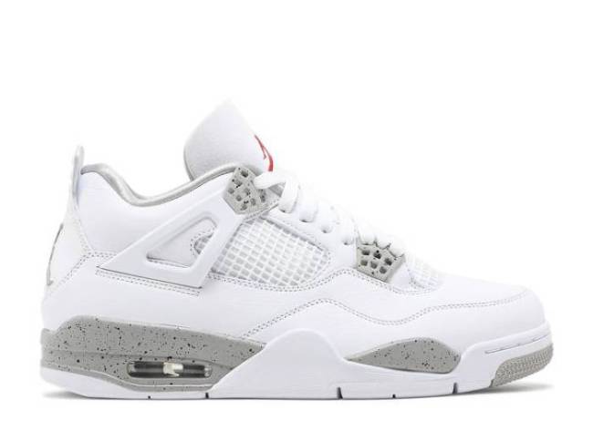 AIR JORDAN 4 RETRO GS 'WHITE OREO'