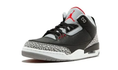 Air Jordans 3 Retro High OG 'Black Cement' 854262-001
