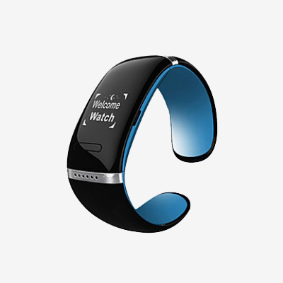 Goral S5 Stylish Design Color Display Smart Watch Visible Messages Remind Smart Breathing Lamp Watch - Purple