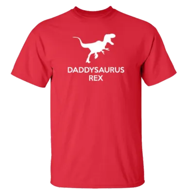 Daddysaurus Rex Adult T Shirt