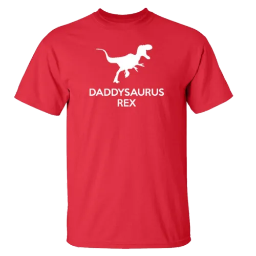 Daddysaurus Rex Adult T Shirt