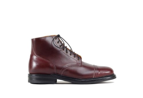 Burgundy Box Calf