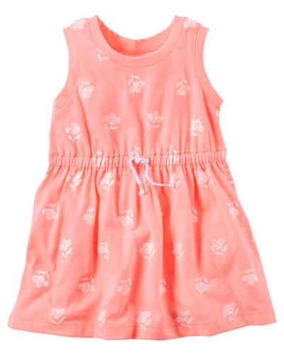 Floral Print Buttoned