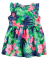 Floral Print Buttoned
