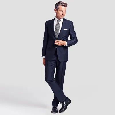 Upward Herringbone Suit