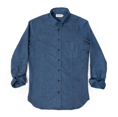Grey Oxford Shirt