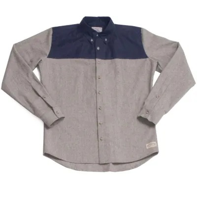 Grey Oxford Shirt