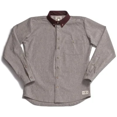 Grey Oxford Shirt