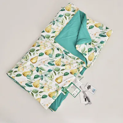 High-end brocade and spandex knitted digital printed summer quilt machine washable ice quilt ice leather quilt